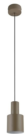 Trio Leuchten Pendelleuchte Agudo 319400141, Metall Taupe, exkl. 1x E27