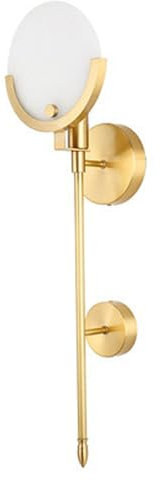 LJYKBFL Amerikanischen Retro Stil Messing Lampe Halter Transparent Messing Schatten Minimali Stil Wand Laterne Innen Dection