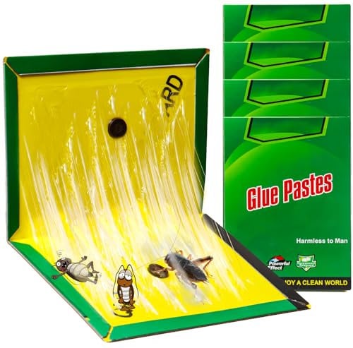 31.5 CM x 21 CM Trampas Atrapar, 4 Piezas Pegamento Trampas, Trap, Trampas para Grandes Interior