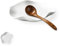 Kitchen Ceramic Spoon Rest for Stove Porcelain Spoon Holder Dessert Plates Minimalist White Wavy Edge Modern Utensil Rest for Spatula Tea Spoons Coffee Spoon Aesthetics Kitchen Accessories and Decor