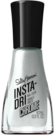 Sally Hansen, Nagellack Insta-Dri Crystal, schnelltrocknend, professionell, lang anhaltend, Polar Platinum 125