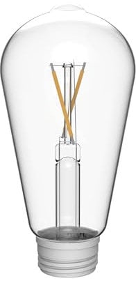 Philips austauschbare Solarlampe für UltraEffiziente Solarleuchte, Filament ST64, 2700K warmweißes Licht