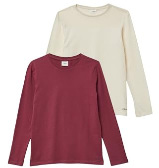 s.Oliver Junior Mädchen 2178389 T-Shirt Langarm