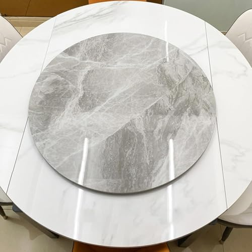 Große drehbare Marmor-Servierplatte, 60100 cm, eleganter Drehteller für Kuchen und Unterhaltung, ideal für Partys und Veranstaltungen