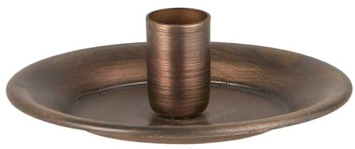 IB Laursen Kerzenhalter RUND für 1 DÜNNE Kerze 7x2 cm Kerzenständer