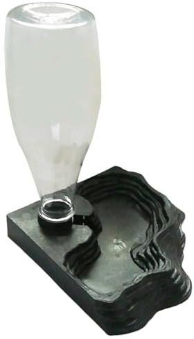 Alimentador de agua para tortugas – Pp, 400ML, dispensador de agua de
