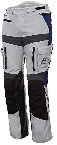 Rukka Offlane Pantaloni Tessili Motociclistici Grigio/Blu L32