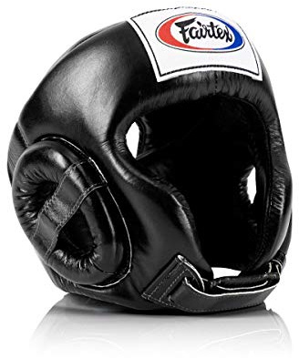 Fairtex HG6 Kopfschutz für Muay Thai Boxen, Wettkampf