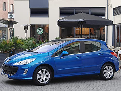 Luxyline Baguette chromée de Contour inférieur des vitres Peugeot 308 07-13