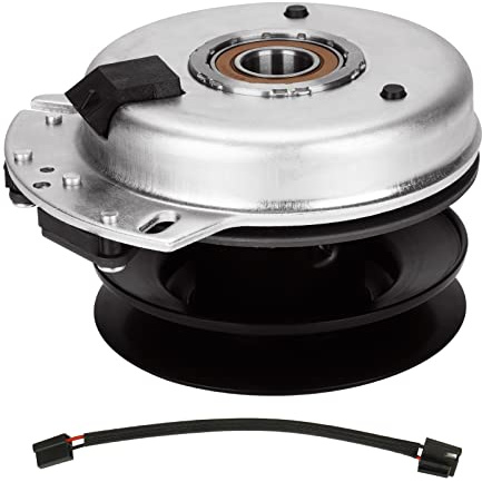 ILONPA Elektrische PTO Kupplung für John Deere AM134397 AM141536 AM136787 AM137323 521962 521987 5219127, passend für John Deere Z425 Z445 EZTrak S. erial Nr. 040000 und unten X300 X300R X304 X310