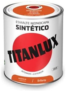 Titanlux Esmalte Sintético Brillante Naranja 750 ml