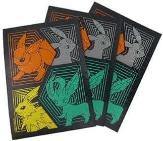 Pokemon Card Sleeves - Umbreon Flareon Jolteon - Evolving Skied Elite Trainer Box - 65 Count Pack - Deck Protectors