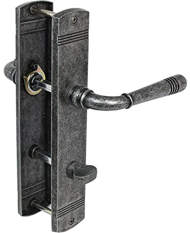 Türbeschlag 1659 Helena LS WC Antik Grau Türklinke