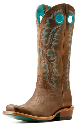 Ariat Women's Frontier Boon Western Boot, Pecan Brown, 8.5