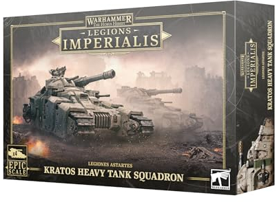 Games Workshop - Warhammer - Legions Imperalis: Kratos Heavy Tank Squadron [EPISCHE SKALE]