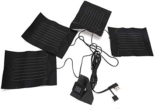Elektrisches Heizkissen, USB-Weste, Jacke, Elektrisches Heizblatt, Wärmendes Heizkissen für Outdoor-Camping