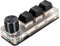 Mechanische Gaming-Tastatur, Mechanische Gaming-Makro-Tastatur, Hotswap-roter Schalter, Individuelle Knöpfe, USB-Tastatur, OSU-Tastatur, für PC-Gaming-Büroarbeit (3 Tasten 1
