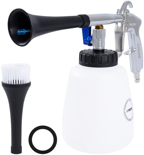 TECPO Druckluft Ausblaspistole Trocken- Reinigungspistole Luftpistole mit Tornado Effekt Air Blow Gun
