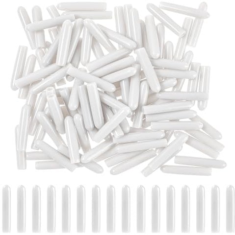 Mozeat Lens Lot de 100 capuchons de protection en silicone pour panier à vaisselle - Compatibles avec tous les modèles de lave-vaisselle - Blanc