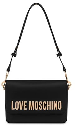 Love Moschino Damen Jc4023pp1mkd0000 Schultertasche, Schwarz