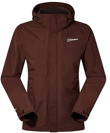 Berghaus Men's Hillwalker Interactive Gore-Tex Waterproof Shell Jacket | Breathable | Durable, Carbon/Black