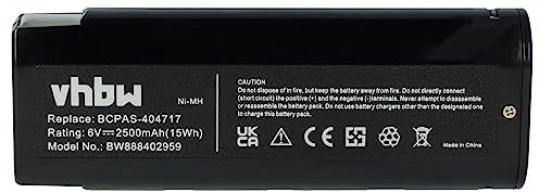 vhbw 1x Batterie Compatible avec Paslode Impulse IM350CT Li, IM350 Li, IM350ALi Outil électrique, cloueur pneumatique (2500 mAh, NiMH, 6 V)
