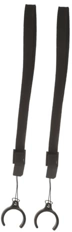 TOGEVAL 2pièces Corde De Poignet pour Canne Sangle Antidérapante Accessoire De pour Aînés Ajustable Et Ergonomique Prévention De Perte pour De Marche Couleurs Visibles