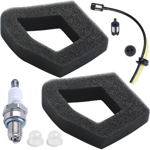 Qiuwanzia GX35 Filtre à air pour Honda GX35NT HHT35S 1.3HP 35cc HLT422 ULT425 UMK435 Petit Moteur à Essence Débroussailleuse Tondeuse à Gazon Générateur Pompes à Eau Pièces de Rechange