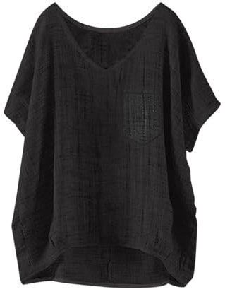 Ventes Flash en Cours Tee Shirt Femme Coton Jaune Vêtements Grande Taille Blouse Esthéticienne Chemise De Soirée Coeur Rouge Violette Top Bleu Marine Dentelle Oversize Tshirt Haut Chauve Souris