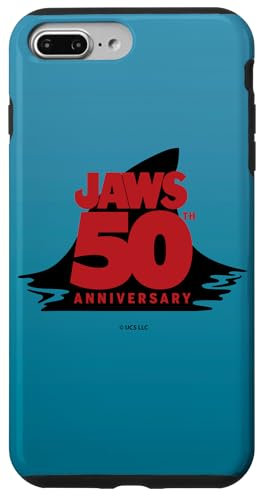 Jaws 50th Anniversary Fear in Red and Black Case for iPhone 7 Plus/8 Plus