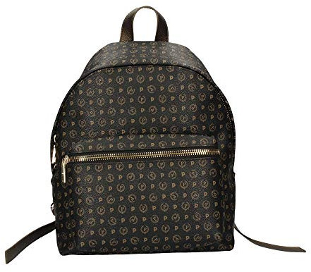 Pollini BORSA TAPIRO PVC NERO +VIT.BRONZO TE8412PP03Q1100G