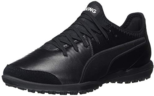 Puma King Pro Turf Herren-Trainings-Sneaker, Größe M, Schwarz, 47 EU
