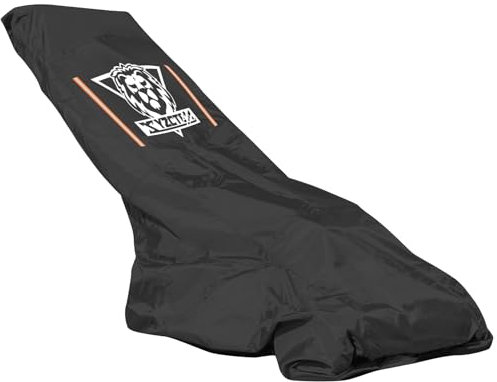 Lawn mower Cover,Heavy Duty with Extreme Waterproof Protection. Rugged, Flexible Oxford Fabric with Eco-Friendly PU Coating. Upgraded Protective Reflective Strip with Water Proof Strip at Seam