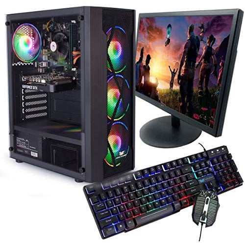 Veno Scorp GAMING PC BUNDLE Intel Core i7 2600 16GB Ram 256GB SSD + 1TB HDD GTX 1650 4GB Windows 10 Gaming PC USB 3.0