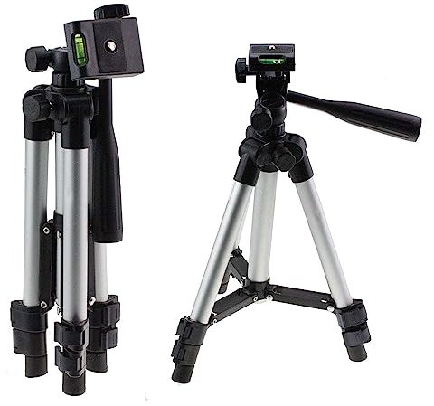 Navitech Trépied en Aluminium Léger Compatible avec Le Nikon D3100 Digital SLR Camera