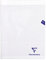 Clairefontaine 393361C Un Lot de 10 Cahiers Agrafés Mimesys Incolores - 24x32 cm - 96 Pages Grands Carreaux - Papier Blanc 90 g - Couverture Polypro