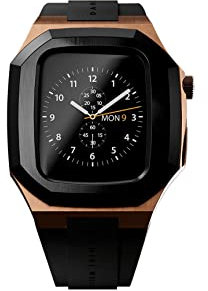 Daniel Wellington Switch Montre Case 40mm Rubber and Stainless Steel Rose Gold