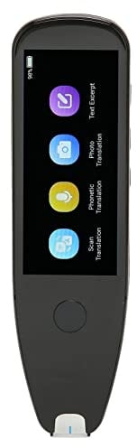 Sprachübersetzungs-Stiftscanner, Übersetzungsstift-Scanner, Scan-Übersetzungsgerät, 112 Sprachen Echtzeit-Fototextübersetzung für Geschäftsreisende(X5Pro International Edition Schwarz)