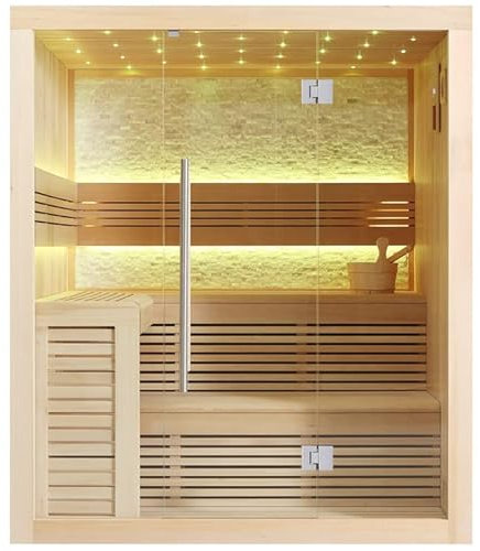 AWT KOS Sauna 1102C Hemlock/180x150/ohne Ofen