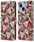 Head Case Designs Babbo Natale Stampe Natalizie Custodia Cover in Pelle a Portagoglio Compatibile con Apple iPhone 14 Plus