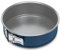 Guardini, molde desmontable de 1 fondo Ø 18 cm, Acero producido con emisiones reducidas de CO2 con nuevo revestimiento libre de PFAS, Gris/Azul, Made in Italy, Línea XBake