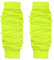 GA COMMUNICATIONS LADIES & GIRLS ANKLE LEG WARMERS FLUORESCENT NEON STRETCH FIT COMFORT TUTU FANCY DRESS ACCESSORY [Yellow]