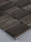 Glasmosaik Mosaik Fliesen Mosaikfliesen Glasfliesen Glas Aluminium Classic Braun