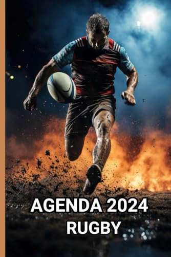 AGENDA 2024 RUGBY: agende 2024 de poche rugby