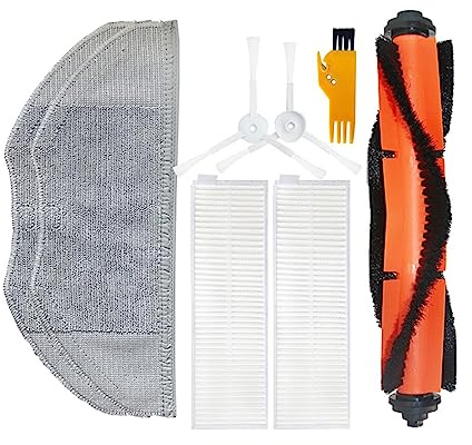DispRA Compatibile con Xiaomi Mi Robot Vacuum-Mop Essential Mijia G1 Spazzola Laterale Principale Filtro Hepa Mop Panno Accessorio di Ricambio