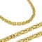 Amar Luxury königskette ketten für herren gold 925/585 14k, kette herren - halskette herren, panzerkette herren 925 silber mit gold 14k - herren schmuck, italienische Qualität,Breite 4,5 mm