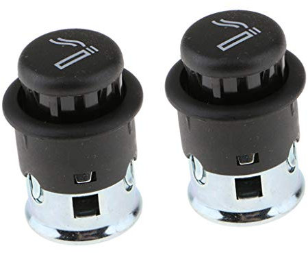 2 Stück Zigarettenanzünder 1J0919307 Universal für VW Golf Jetta Polo Audi