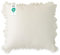 TOCOMOA Kissenbezug 80x80 2er Set - Rüschen Kissenbezüge Öko-Tex Zertifiziert, Kissenhülle Weich und Hypoallergen, Kopfkissenbezug 80x80cm mit Hotelverschluss Beige