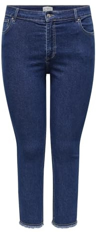 ONLY Carmakoma Damen Carhush Mid Skinny ANK Rw DNM Akm187