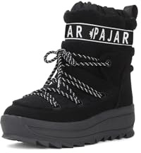 PAJAR Women's Galaxy Lama Fashion Boot, Black, 5.5 UK